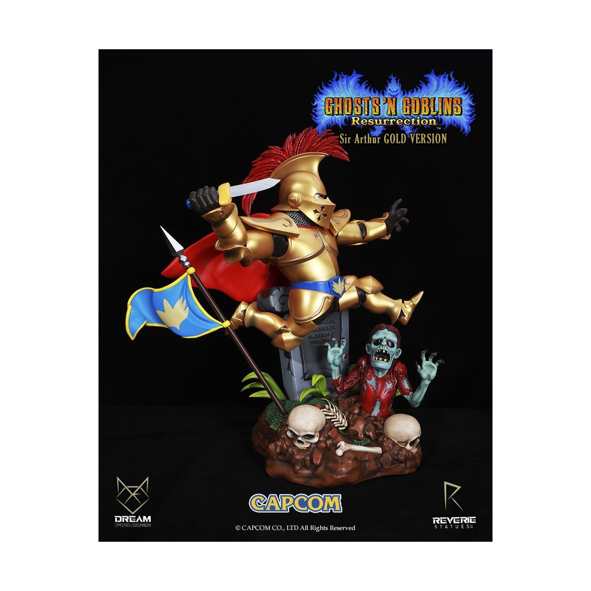 Dream Figures - Sir Arthur Gold Armor - Ghost 'n Goblins Resurrection