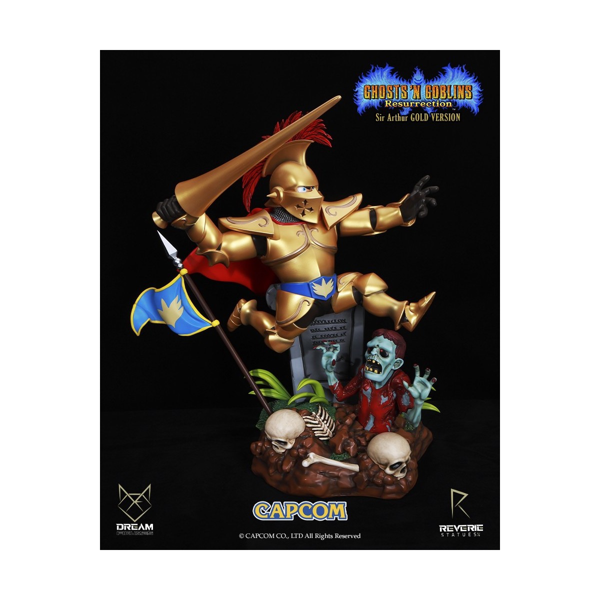 Dream Figures - Sir Arthur Gold Armor - Ghost 'n Goblins Resurrection