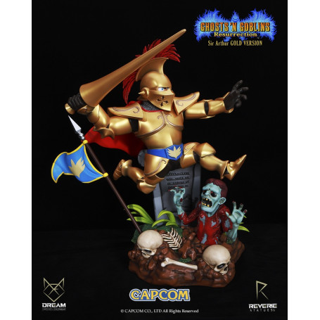 Dream Figures - Sir Arthur Gold Armor - Ghost 'n Goblins Resurrection