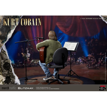 Prime 1 Studio/Blitzway - Kurt Cobain Statuette Superb Scale 1/4 Unplugged