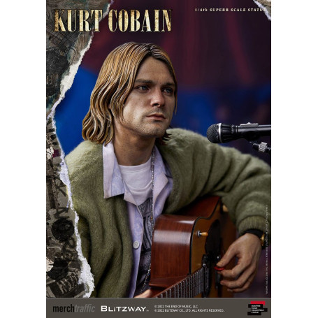 Prime 1 Studio/Blitzway - Kurt Cobain Statuette Superb Scale 1/4 Unplugged