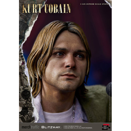Prime 1 Studio/Blitzway - Kurt Cobain Statuette Superb Scale 1/4 Unplugged