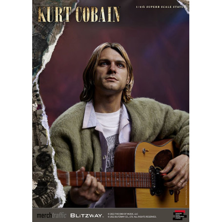 Prime 1 Studio/Blitzway - Kurt Cobain Statuette Superb Scale 1/4 Unplugged