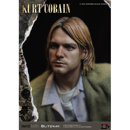 Prime 1 Studio/Blitzway - Kurt Cobain Statuette Superb Scale 1/4 Unplugged