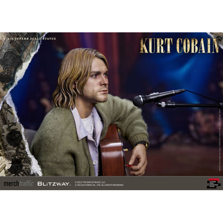Prime 1 Studio/Blitzway - Kurt Cobain Statuette Superb Scale 1/4 Unplugged