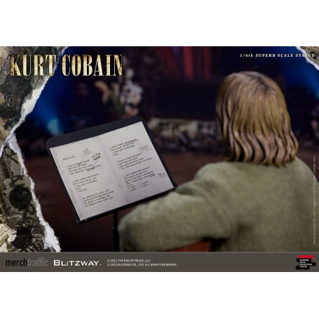 Prime 1 Studio/Blitzway - Kurt Cobain Statuette Superb Scale 1/4 Unplugged