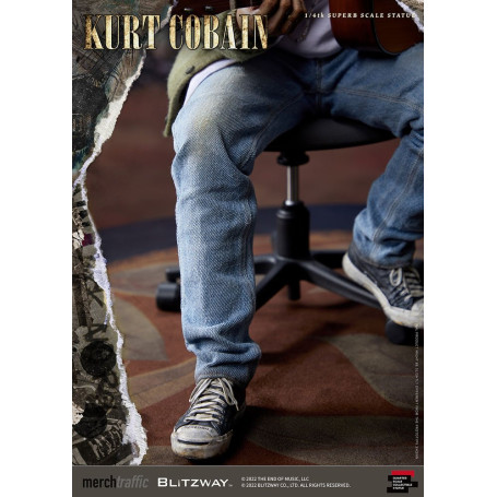 Prime 1 Studio/Blitzway - Kurt Cobain Statuette Superb Scale 1/4 Unplugged