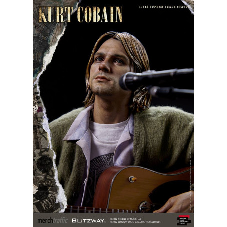 Prime 1 Studio/Blitzway - Kurt Cobain Statuette Superb Scale 1/4 Unplugged