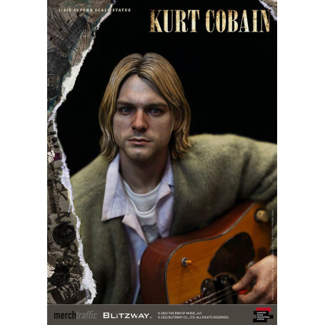 Prime 1 Studio/Blitzway - Kurt Cobain Statuette Superb Scale 1/4 Unplugged