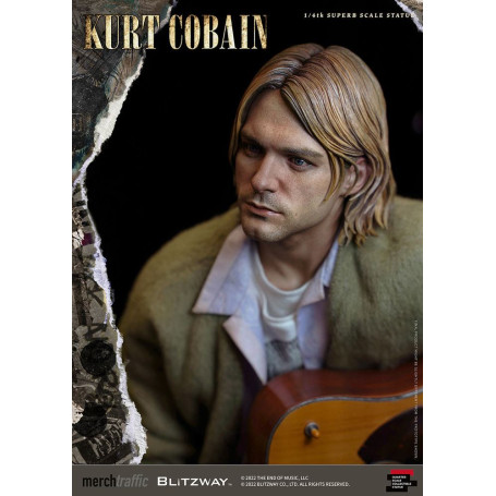 Prime 1 Studio/Blitzway - Kurt Cobain Statuette Superb Scale 1/4 Unplugged