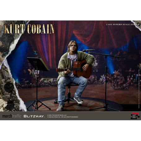 Prime 1 Studio/Blitzway - Kurt Cobain Statuette Superb Scale 1/4 Unplugged
