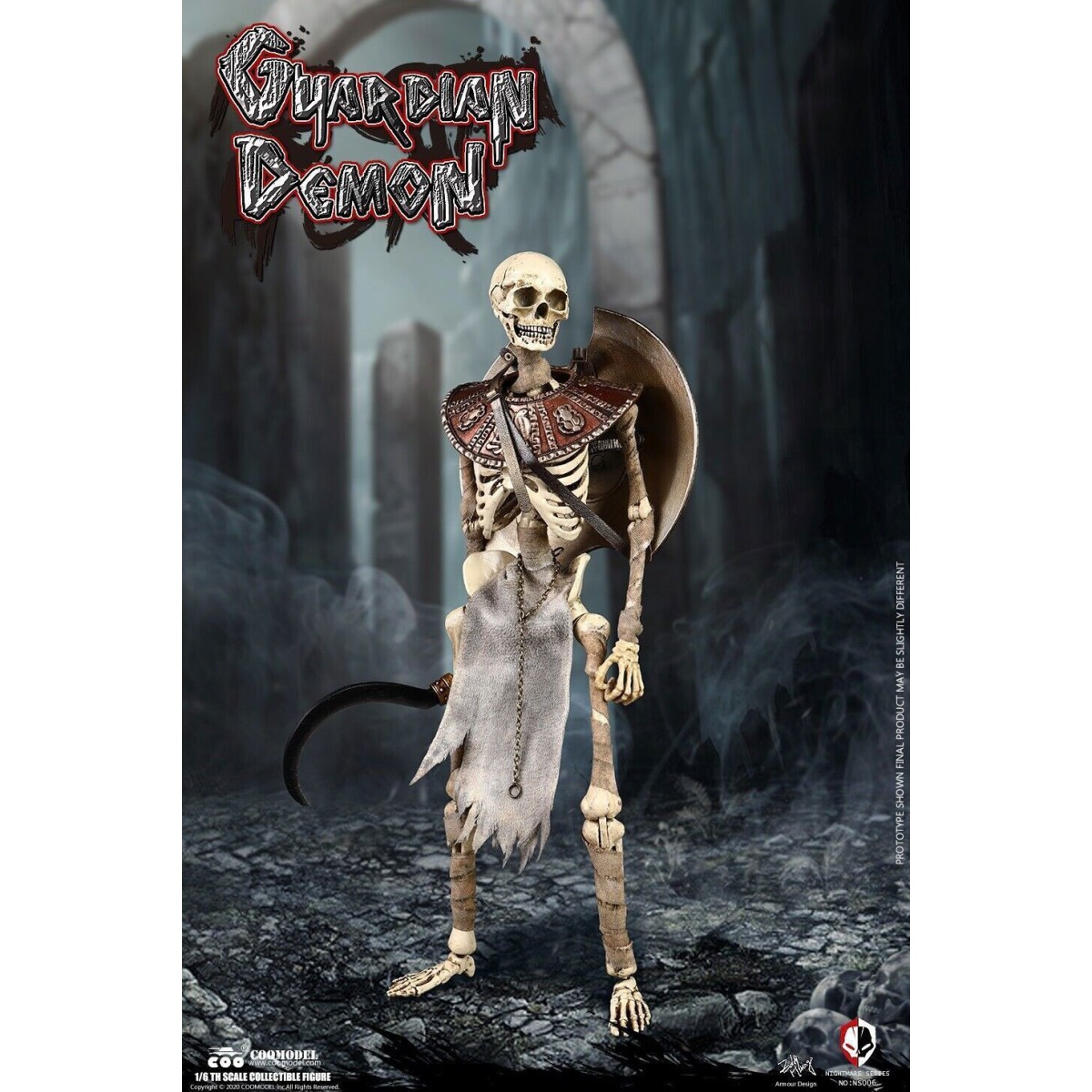 Coomodel Nightmare Series - Egypt Guardian Demon 1/6