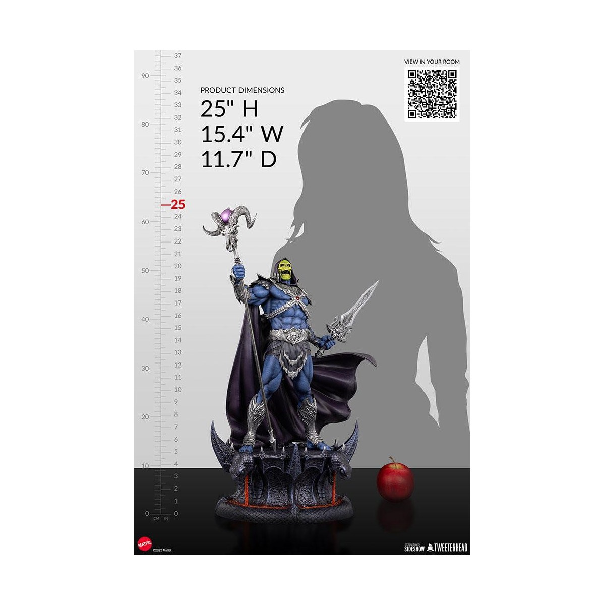 Tweeterhead - SKELETOR - Masters of the Universe Legends