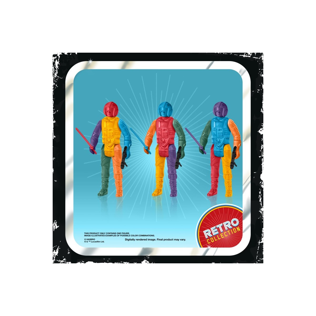 Hasbro - Luke Skywalker Snowspeeder Pilot Prototype Edition Set bestehend aus 6 Figuren - Star Wars The Retro Collection