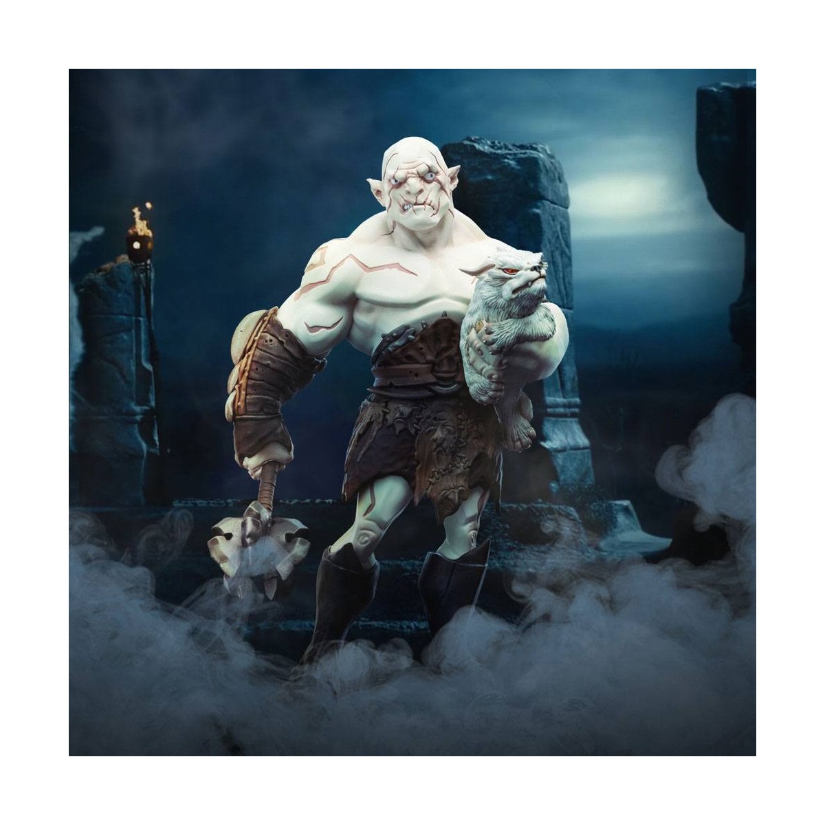 Weta Statue Vinyl Der Hobbit Actionfigur Mini Epics Azog the Defiler Limited Edition - Limited Edition
