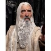 Weta - Der Herr der Ringe - Saruman the White on Throne Statue 1/6