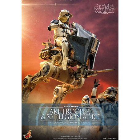 Hot Toys Star Wars - ARF Trooper & 501st Legion AT-RT - The Clone Wars 1/6