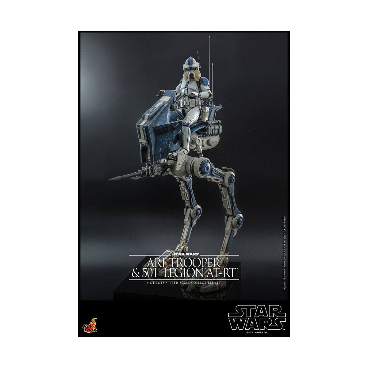 Hot Toys Star Wars - ARF Trooper & 501st Legion AT-RT - The Clone Wars 1/6