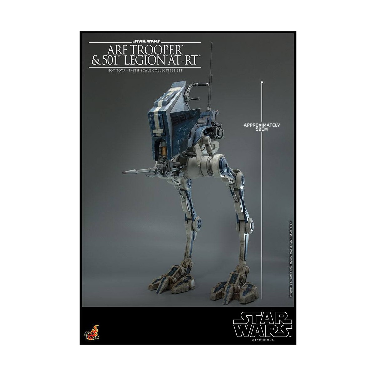 Hot Toys Star Wars - ARF Trooper & 501st Legion AT-RT - The Clone Wars 1/6
