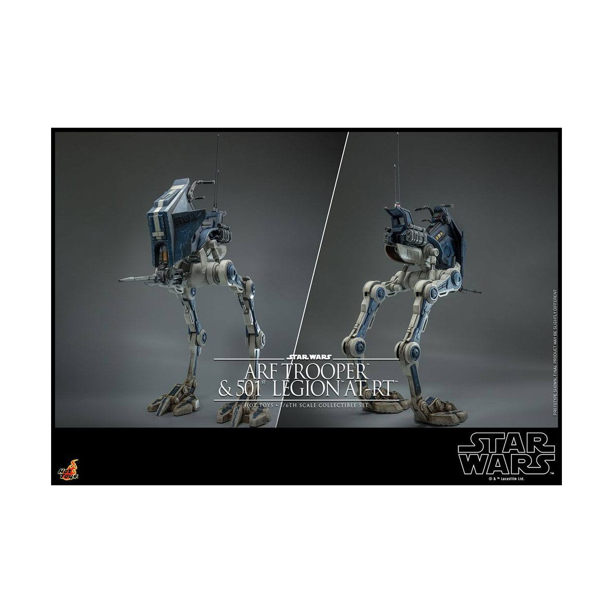 Hot Toys Star Wars - ARF Trooper & 501st Legion AT-RT - The Clone Wars 1/6
