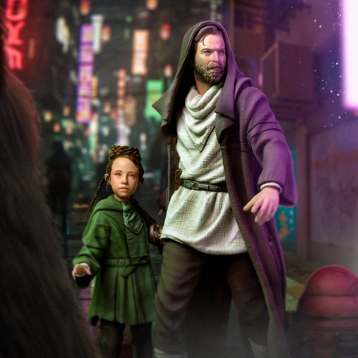 IRON STUDIOS - Obi-Wan und Young Leia Deluxe Art Scale 1/10 - Star Wars Obi-Wan Kenobi
