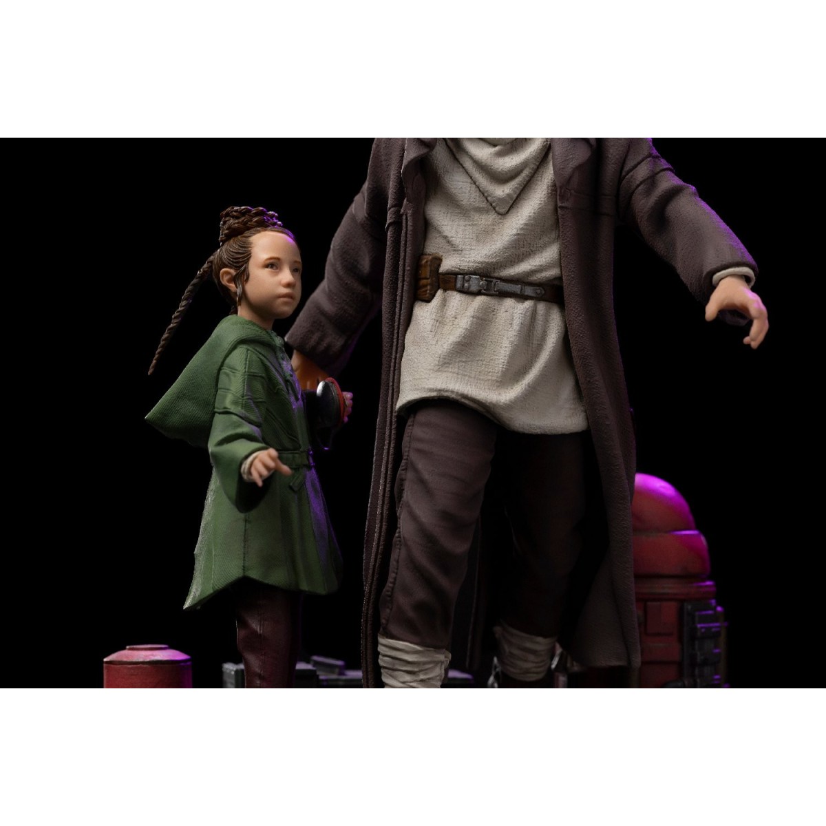 IRON STUDIOS - Obi-Wan und Young Leia Deluxe Art Scale 1/10 - Star Wars Obi-Wan Kenobi