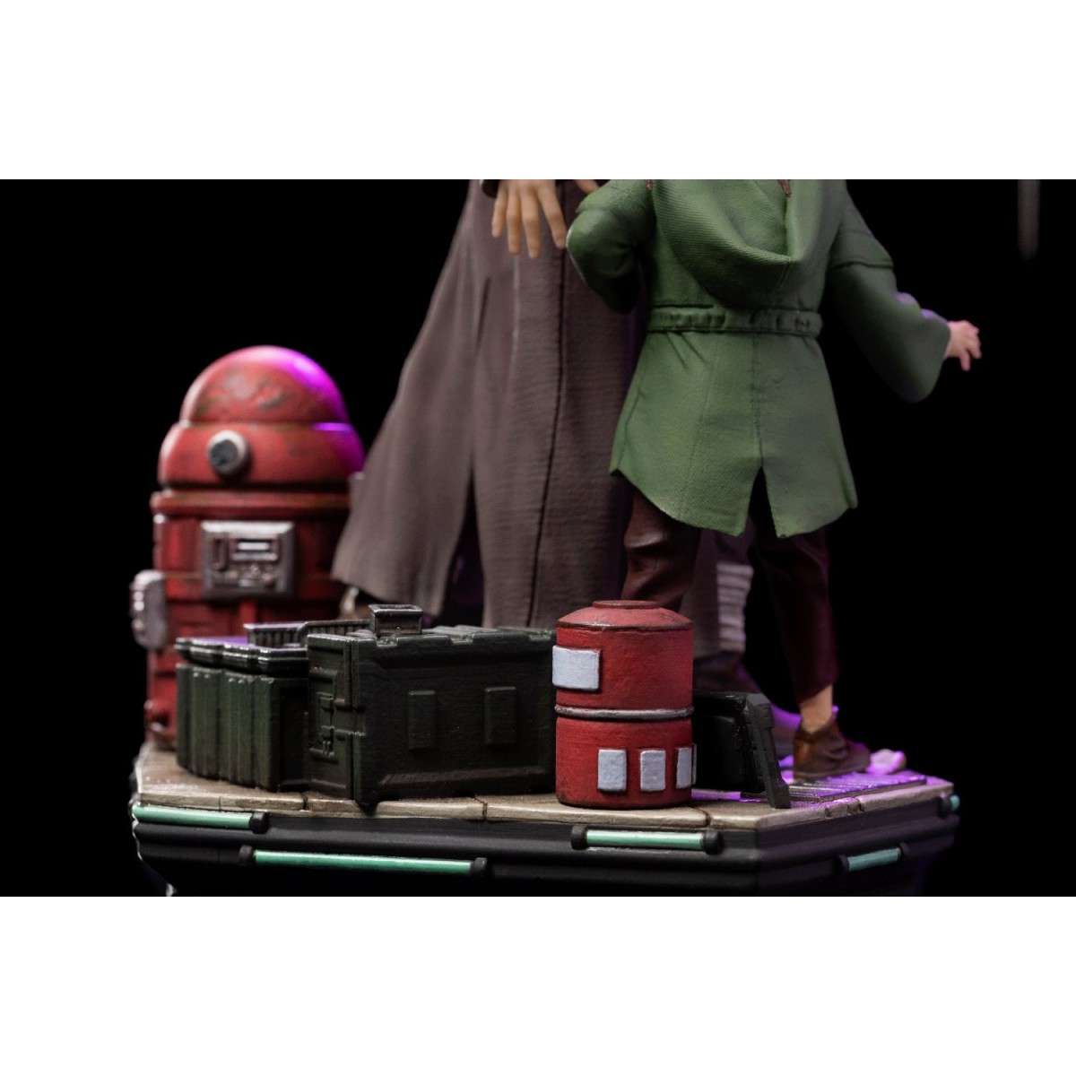 IRON STUDIOS - Obi-Wan und Young Leia Deluxe Art Scale 1/10 - Star Wars Obi-Wan Kenobi
