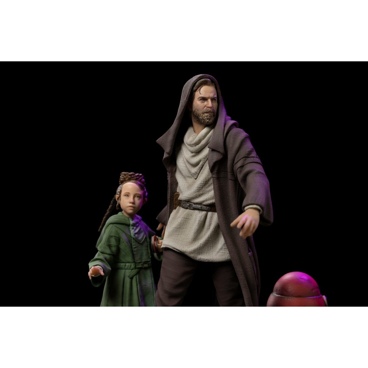 IRON STUDIOS - Obi-Wan und Young Leia Deluxe Art Scale 1/10 - Star Wars Obi-Wan Kenobi