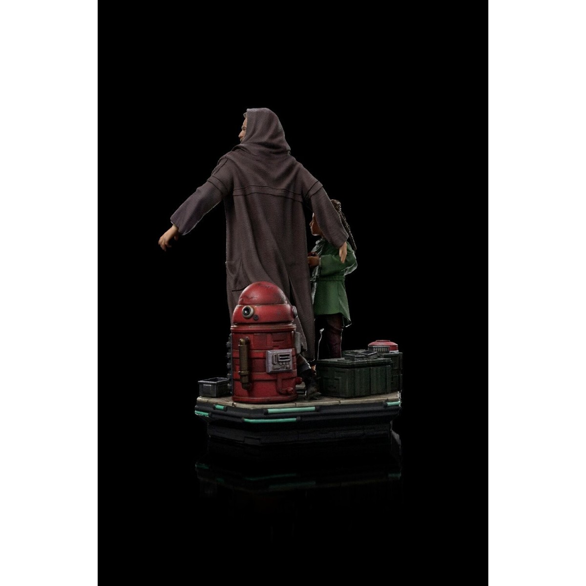 IRON STUDIOS - Obi-Wan und Young Leia Deluxe Art Scale 1/10 - Star Wars Obi-Wan Kenobi