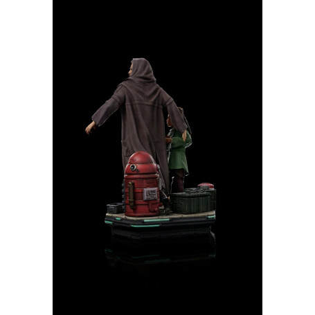 IRON STUDIOS - Obi-Wan und Young Leia Deluxe Art Scale 1/10 - Star Wars Obi-Wan Kenobi