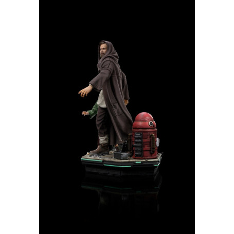 IRON STUDIOS - Obi-Wan und Young Leia Deluxe Art Scale 1/10 - Star Wars Obi-Wan Kenobi