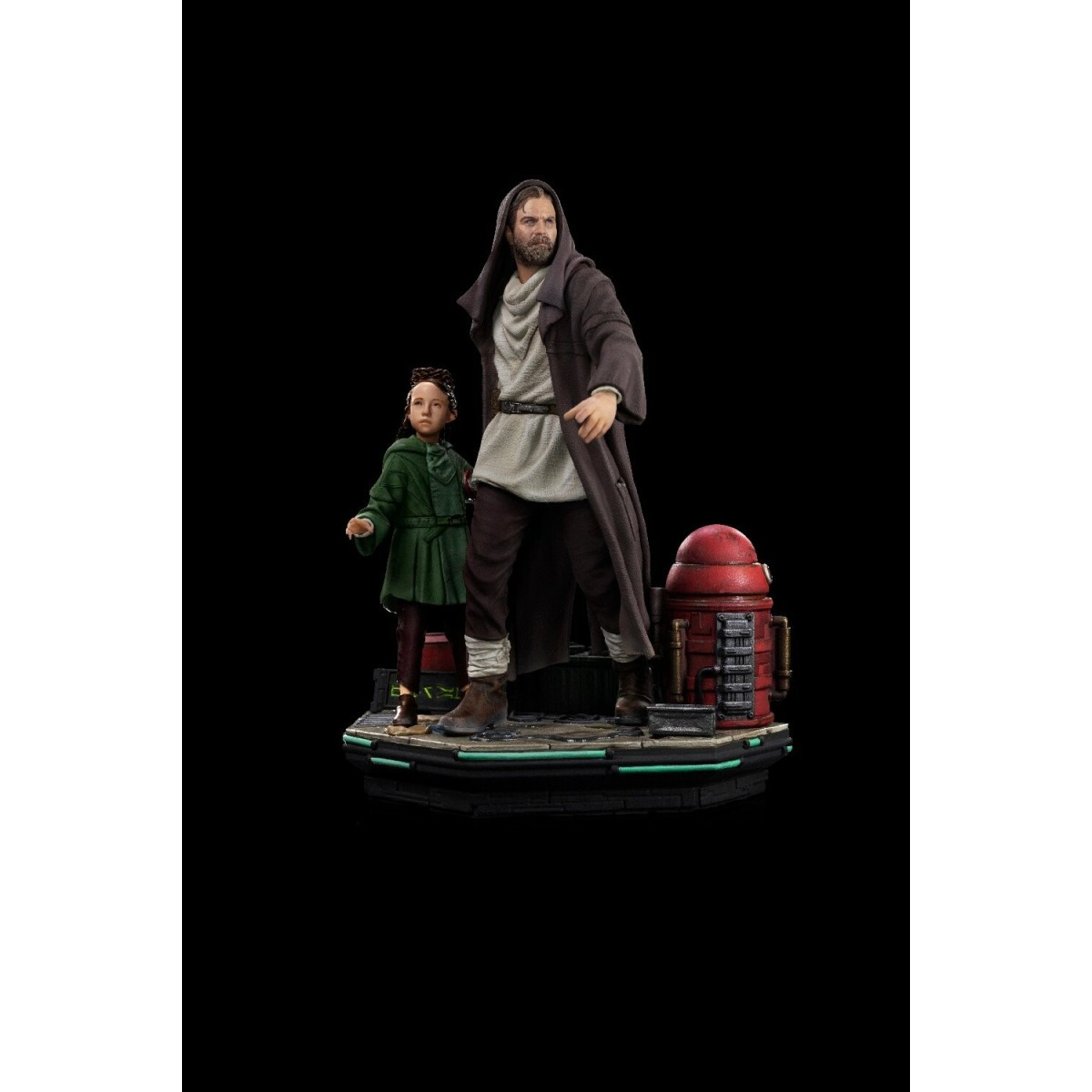 IRON STUDIOS - Obi-Wan und Young Leia Deluxe Art Scale 1/10 - Star Wars Obi-Wan Kenobi
