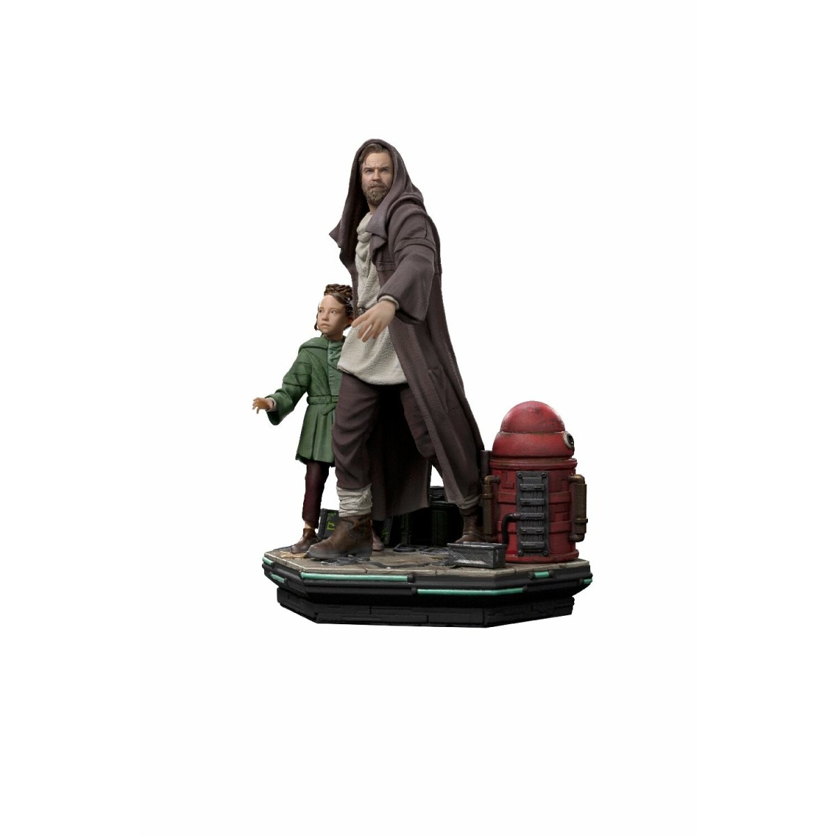 IRON STUDIOS - Obi-Wan und Young Leia Deluxe Art Scale 1/10 - Star Wars Obi-Wan Kenobi