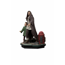 IRON STUDIOS - Obi-Wan und Young Leia Deluxe Art Scale 1/10 - Star Wars Obi-Wan Kenobi