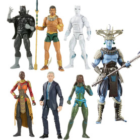 Marvel Legends - ATTUMA WAVE - Black Panther 2 Wakanda Forever - Serie von 7 Figuren
