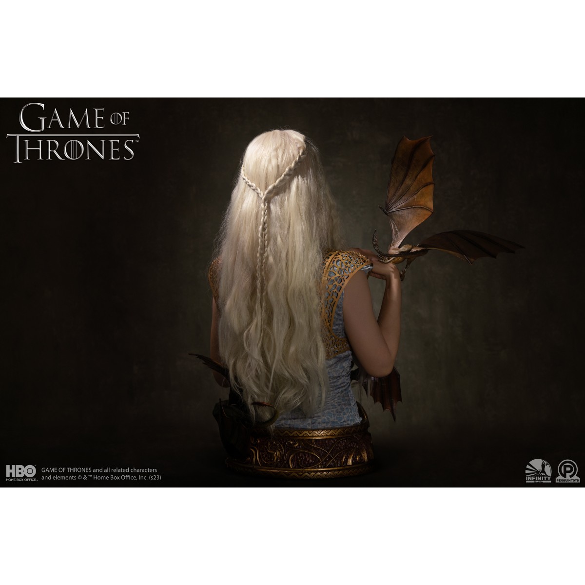 INFINITY STUDIO x PENGUIN TOYS - DAENERYS TARGARYEN Büste 1/1 - Game Of Thrones