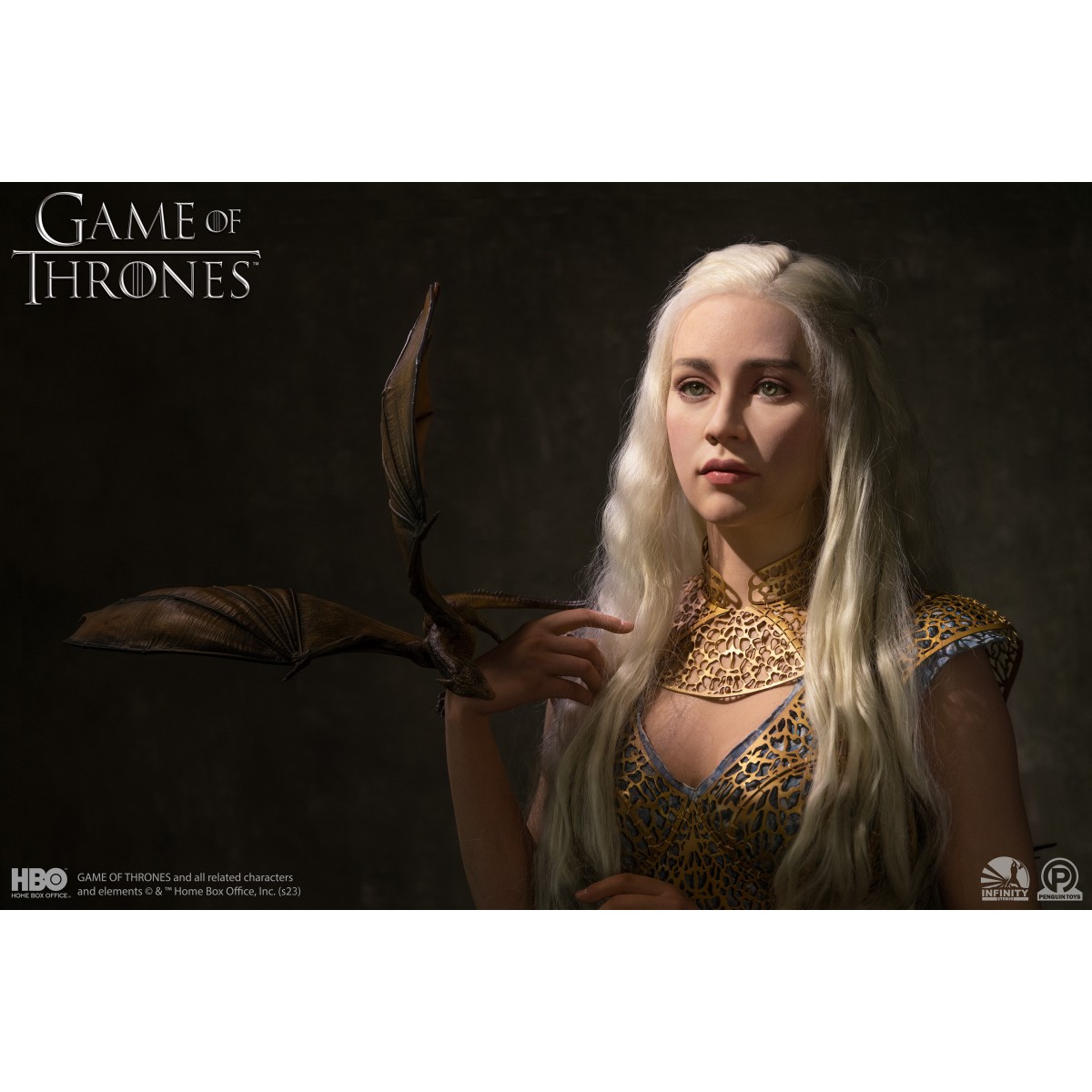 INFINITY STUDIO x PENGUIN TOYS - DAENERYS TARGARYEN Büste 1/1 - Game Of Thrones