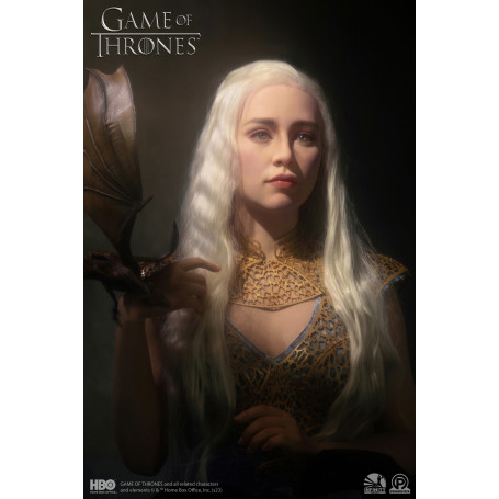 INFINITY STUDIO x PENGUIN TOYS - DAENERYS TARGARYEN Büste 1/1 - Game Of Thrones