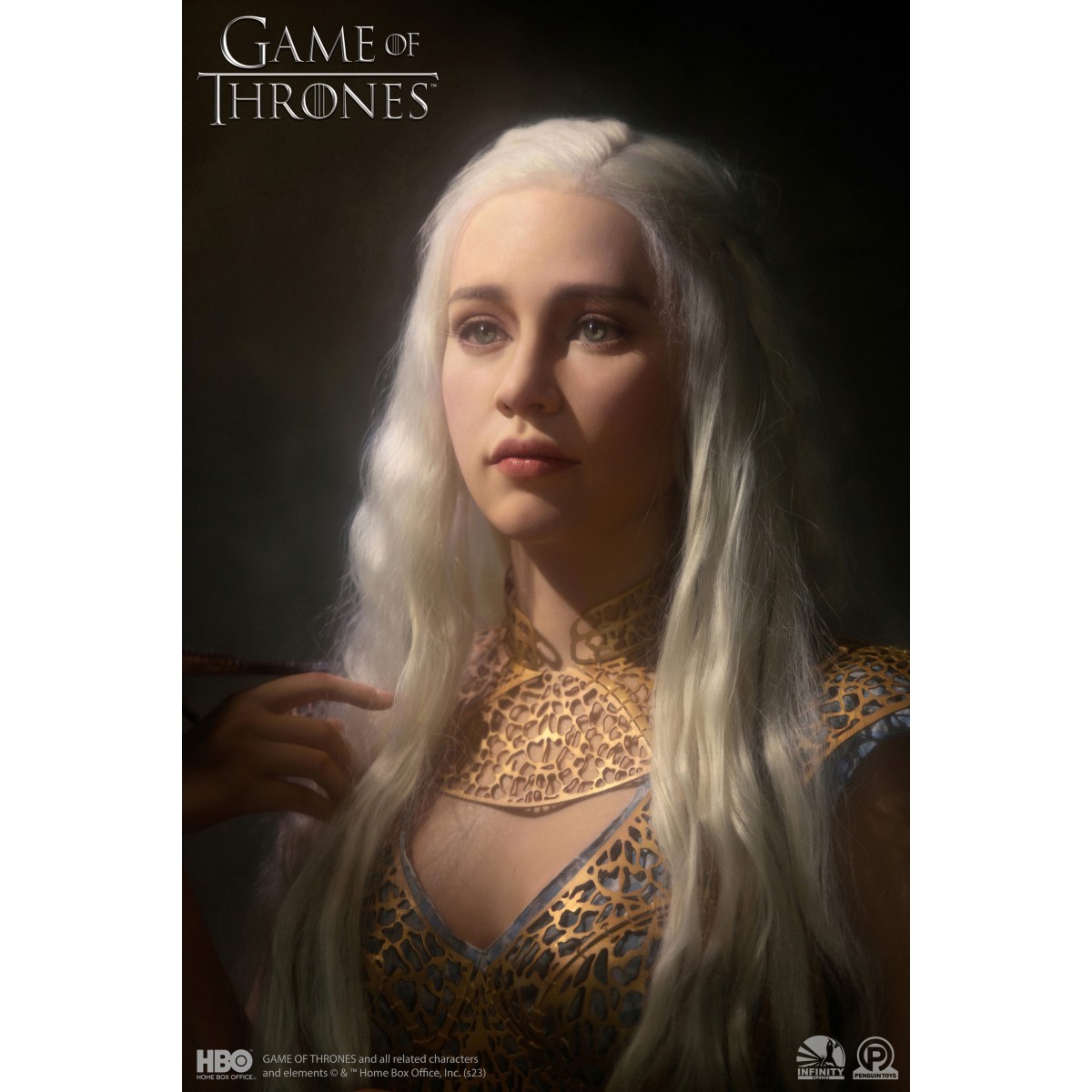 INFINITY STUDIO x PENGUIN TOYS - DAENERYS TARGARYEN Büste 1/1 - Game Of Thrones