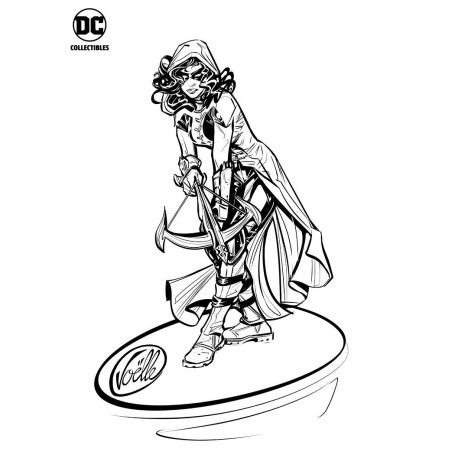 DC Cover Girls - Huntress by Joelle Jones