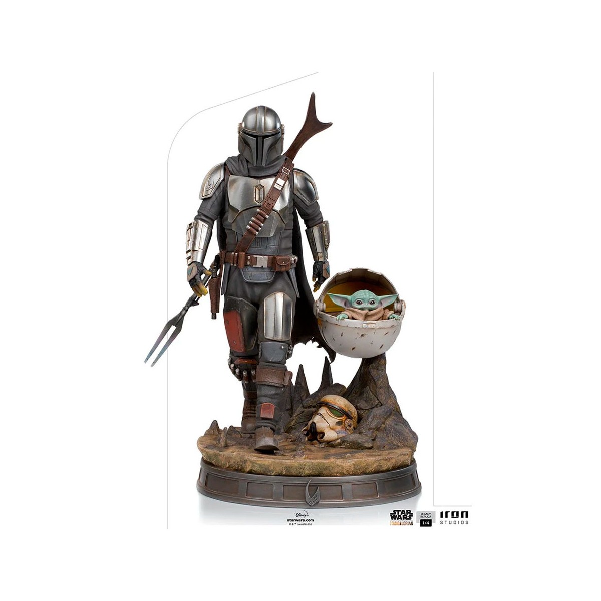 IRON STUDIOS - Darth Maul Legacy Replica 1/4 - Star Wars The Phantom Menace