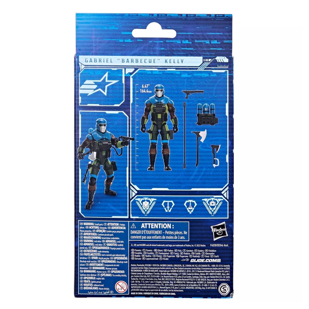 Hasbro G.I.JOE Classified Serie - Mad Marauders Gabriel (Barbecue)