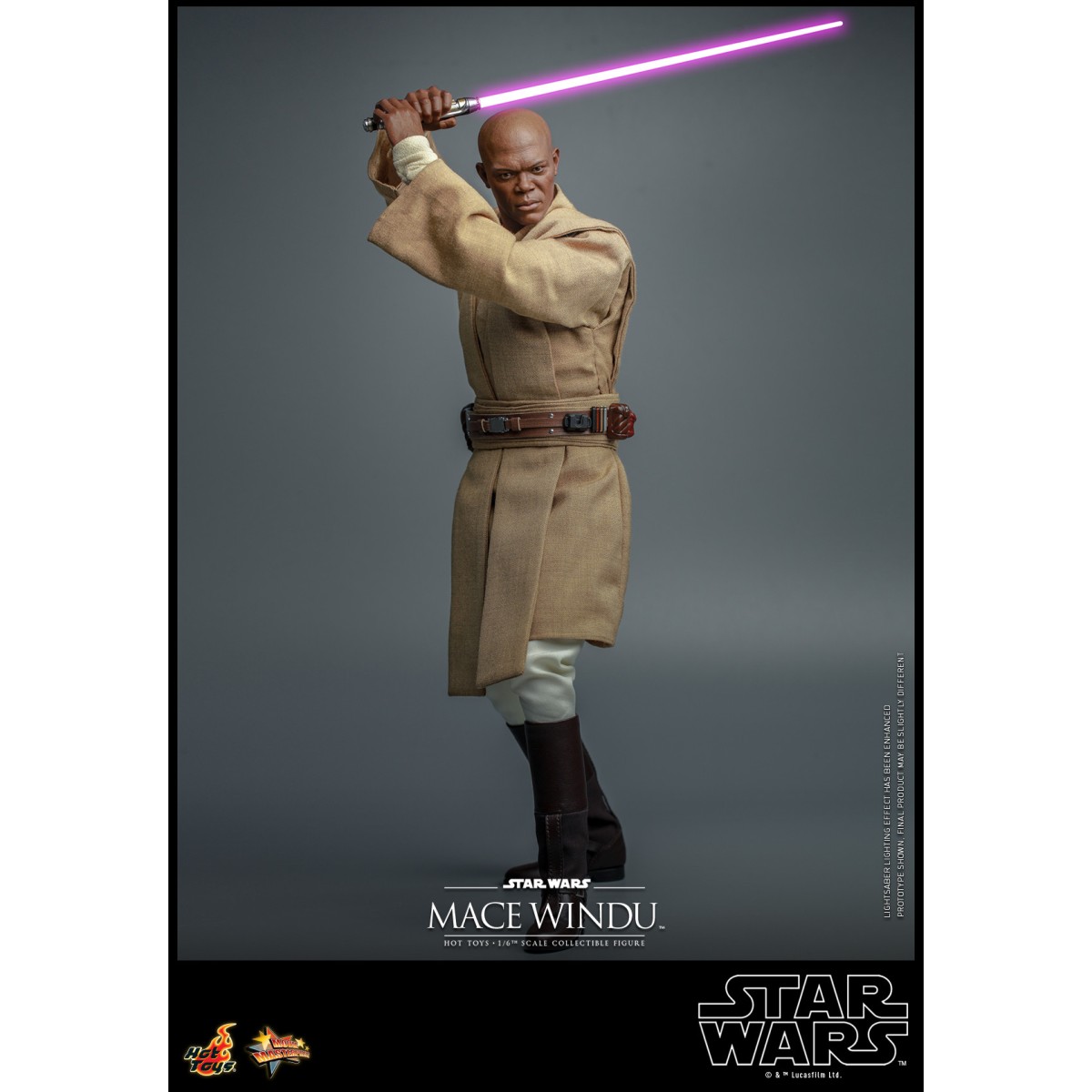 Hot toys - Star Wars Attack of the Clones - Mace Windu 1/6