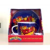Wonder Woman - Tasse et sous-tasse set