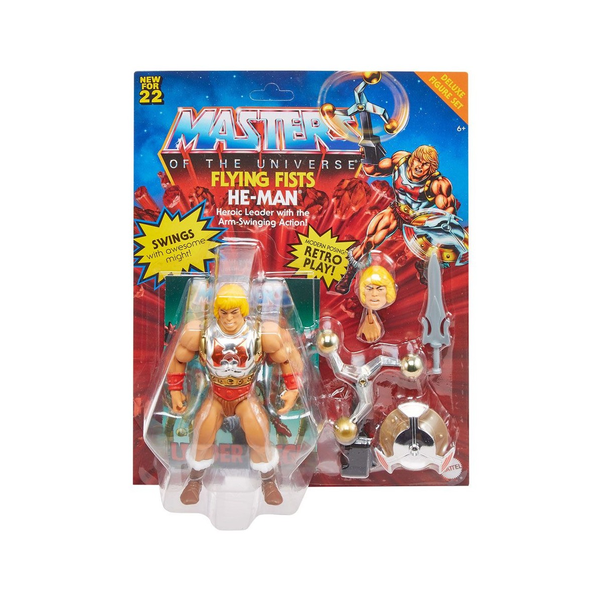 Masters of the Universe ORIGINS - Deluxe Flying Fists He-Man