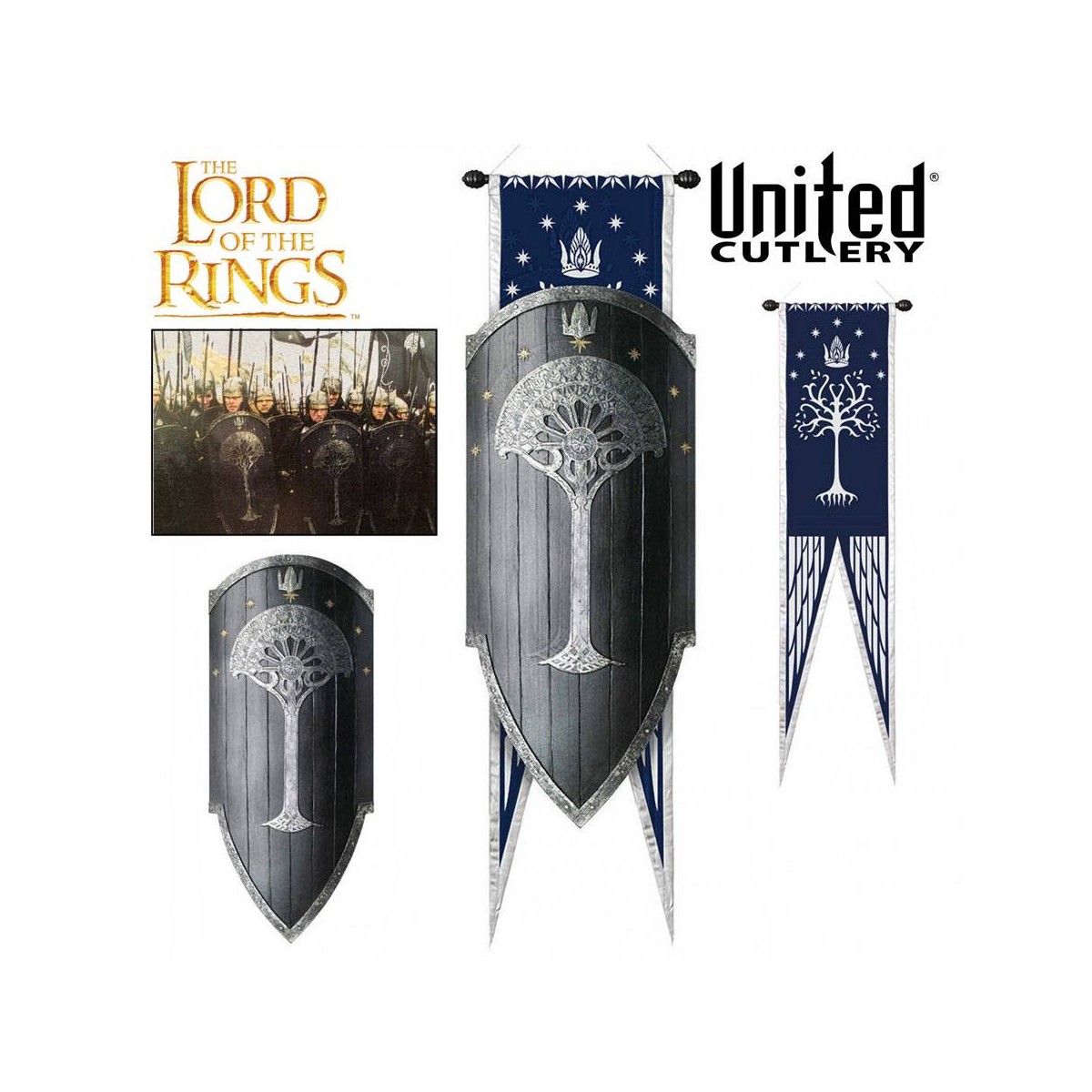 United Cutlery - Lord of the Rings: Gondorian Shield - Schild von Gondor