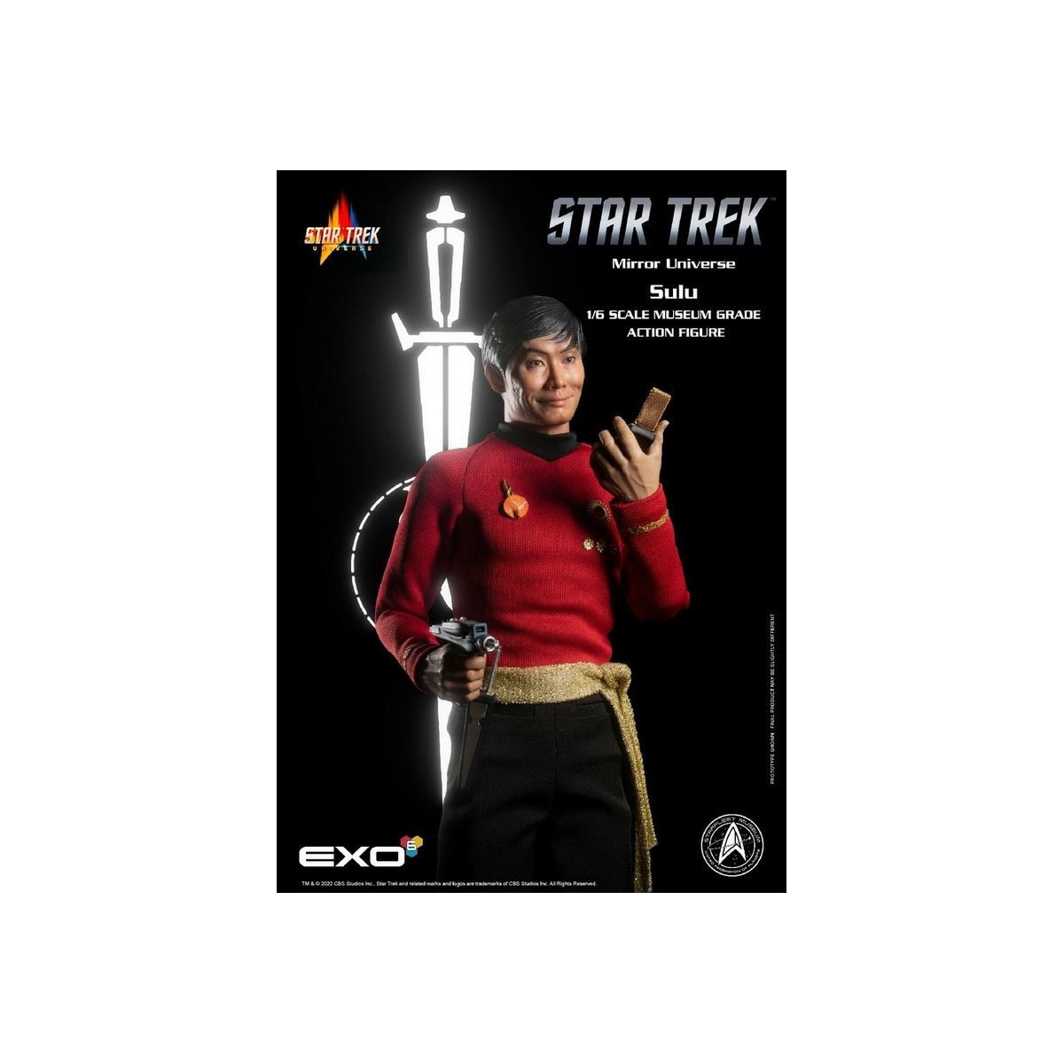 EXO-6 - Star Trek: The Original Series figurine 1/6 Mirror Universe Sulu