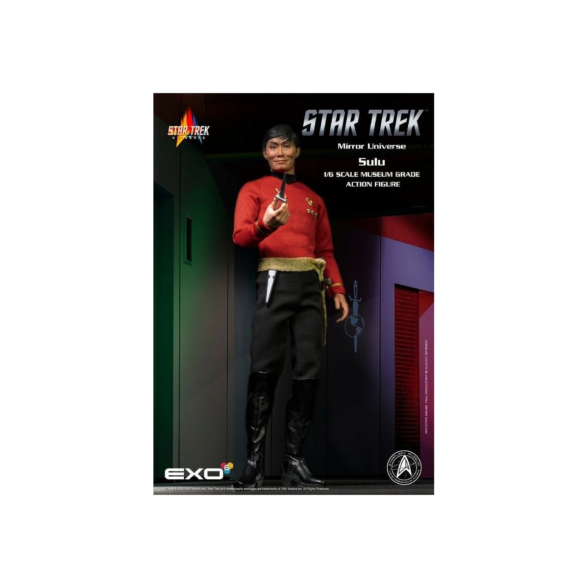 EXO-6 - Star Trek: The Original Series figurine 1/6 Mirror Universe Sulu