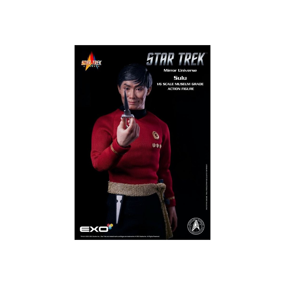 EXO-6 - Star Trek: The Original Series figurine 1/6 Mirror Universe Sulu