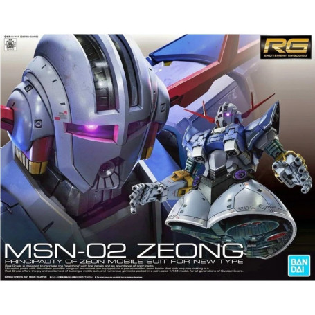 Bandai - Gunpla - 1/144 RG - MSN-02 ZEONG - Mobile Suit Gundam